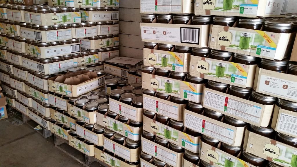 warehouse, pallet, food, product, box, storage, fruit, produce, buyer, wholesale, cargo, container, kerr, kerr jar, jars, brown box, wholesale, wholesale, wholesale, wholesale, wholesale